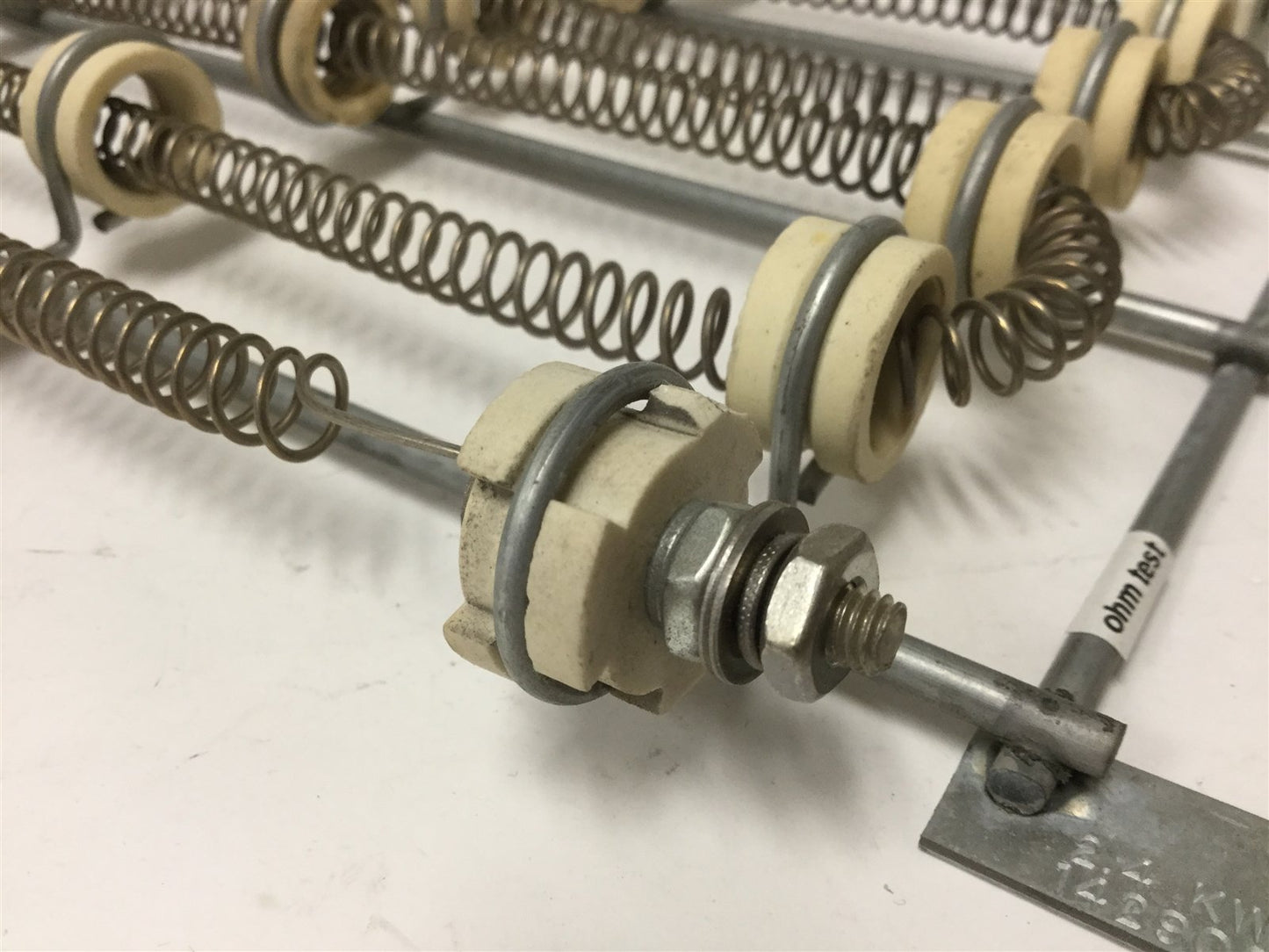 Used Tutco 142900 Heater Element, Wattage: 2.4kW, Voltage: 208/240VAC, 10" x 12"