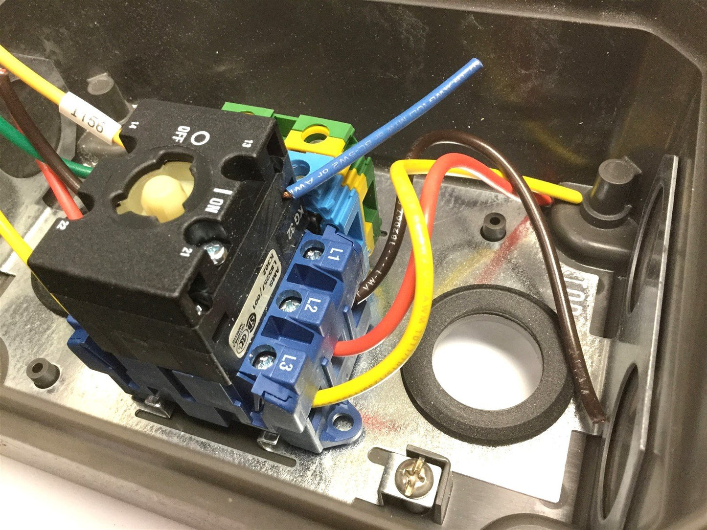 Used Pass and Seymour PS30-SS Circuit-Lock Safety Disconnect Switch 30A 600VAC Rating