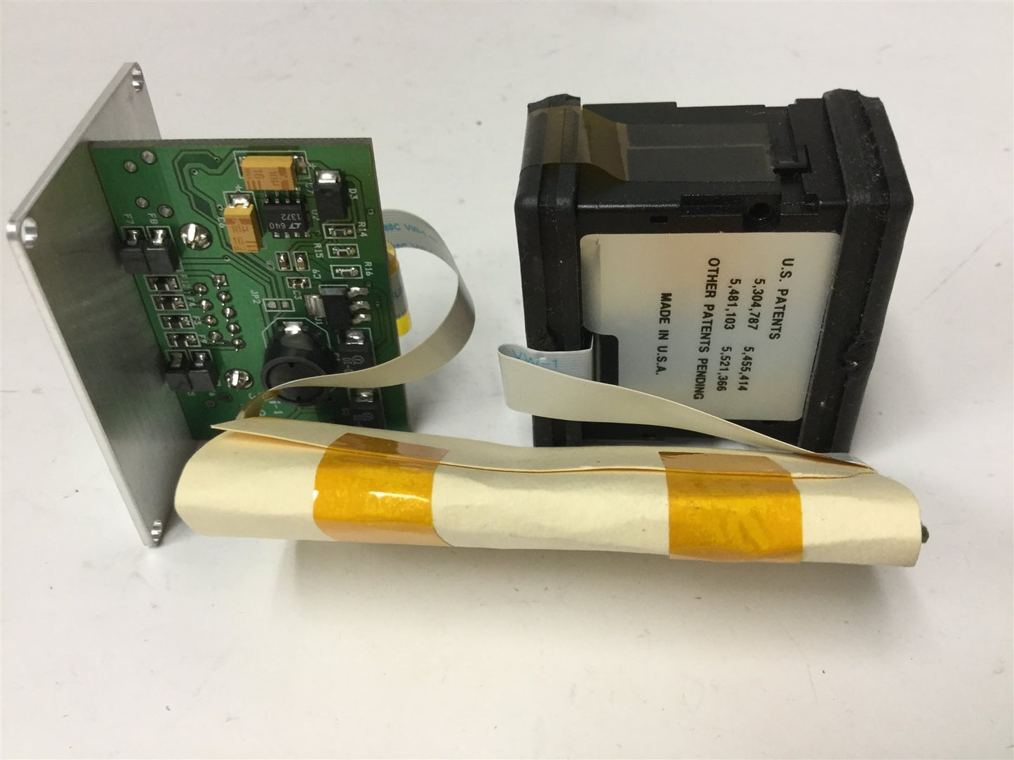 Used Metanetics M2000 Scanner Module Assembly, Dimensions: 3.25" x 2.25" x 1.625"