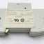 Used Lot of 2 Entrelec GMU 3 U Circuit Breakers, 1 Pole, 3A, 240-415VAC, DIN Rail