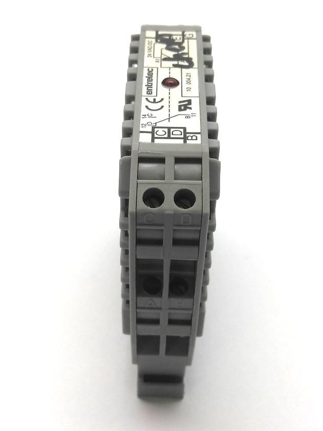 Used Entrelec RB121A-24VAC-DC Interface Relay, 24VAC/DC Supply, 250VAC Signal