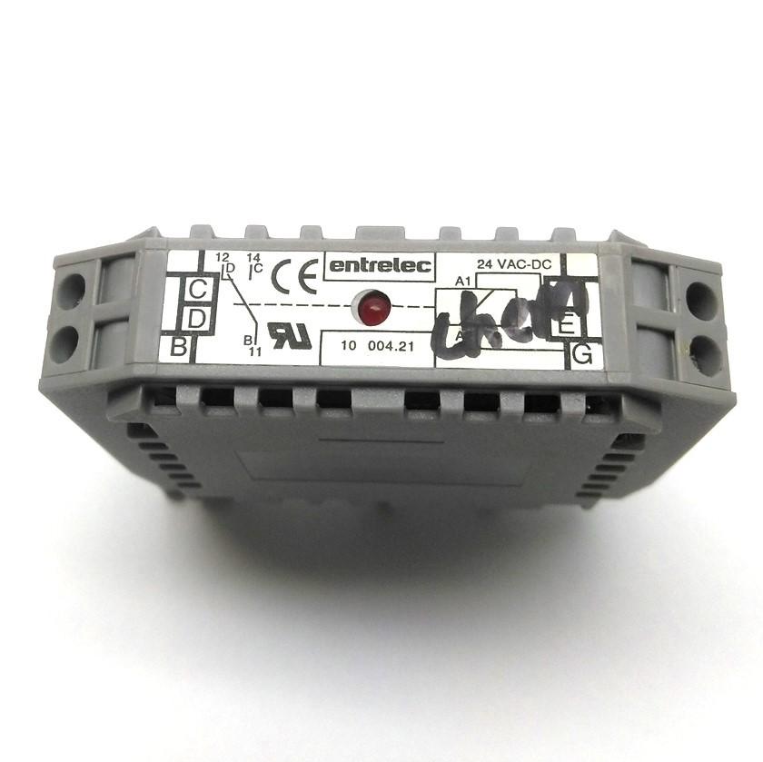 Used Entrelec RB121A-24VAC-DC Interface Relay, 24VAC/DC Supply, 250VAC Signal