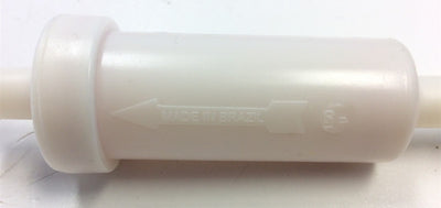 New – Open box Lot of 5 Barbed 3/8" Tube ID Particle Inline Filter 4" x 1.125", 150 Micron