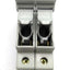 Used Lot of 2 Bussmann CHM2DI Fuse Holders 2 Pole Fuse 10x38 13/32 x 1 1/2" 30A 600V