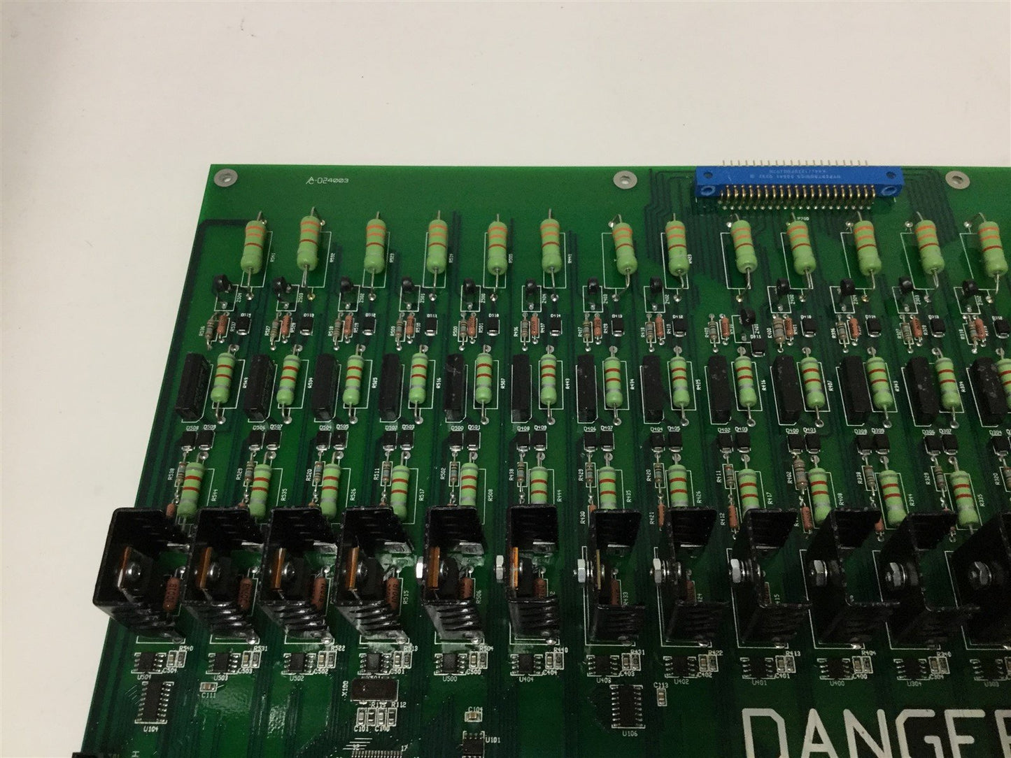Used VI Engineering MO71504-02 Aging Current Controller Board, DIN 41612 Connections