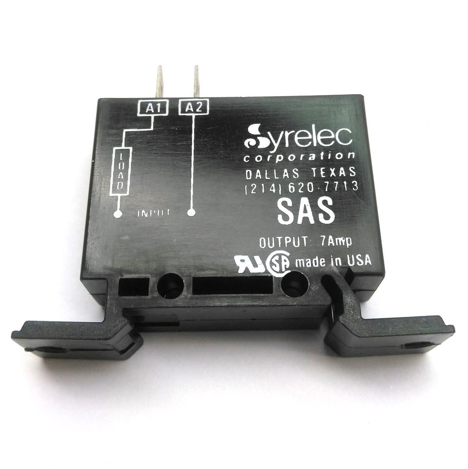 Used Lot of 3 Syrelec SAS10S110AD Time Delay Relay, 10 Sec., Input: 110VAC/DC