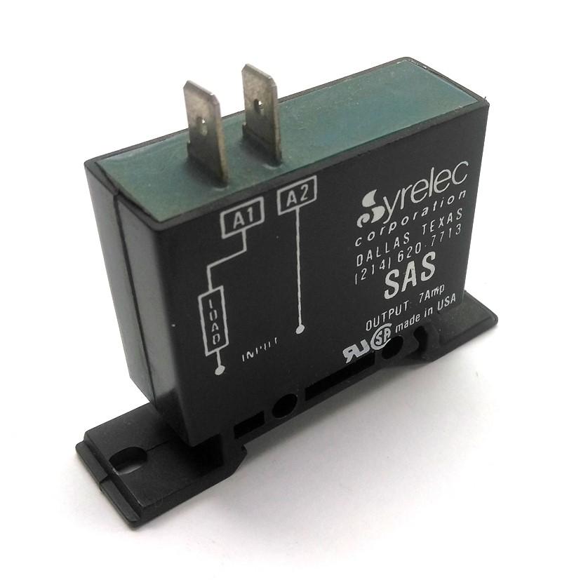 Used Lot of 3 Syrelec SAS10S110AD Time Delay Relay, 10 Sec., Input: 110VAC/DC