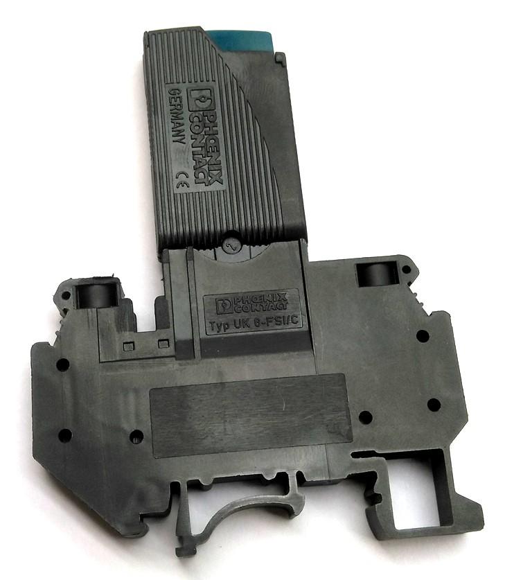 New Phoenix TCP 1.0A Circuit Breaker & Terminal, 1 Pole, 1A, 250VAC, 65VDC, DIN