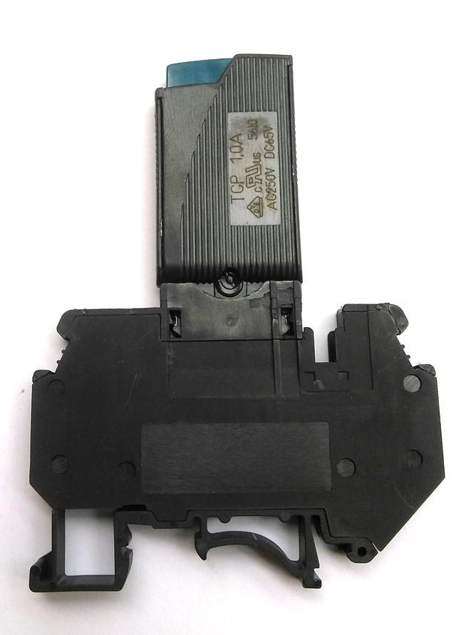 New Phoenix TCP 1.0A Circuit Breaker & Terminal, 1 Pole, 1A, 250VAC, 65VDC, DIN