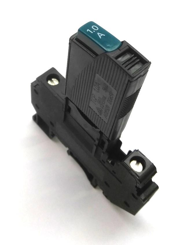 New Phoenix TCP 1.0A Circuit Breaker & Terminal, 1 Pole, 1A, 250VAC, 65VDC, DIN