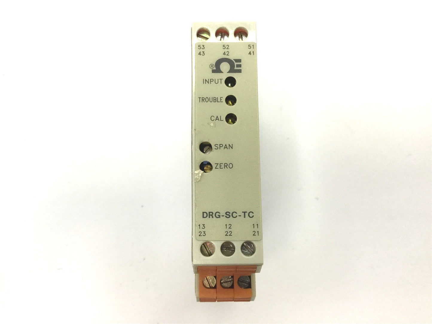 Used Omega DRG-SC-TC Signal Conditioner, Thermocouple In, Out: 0-5/10V 0-1mA 4/0-20mA