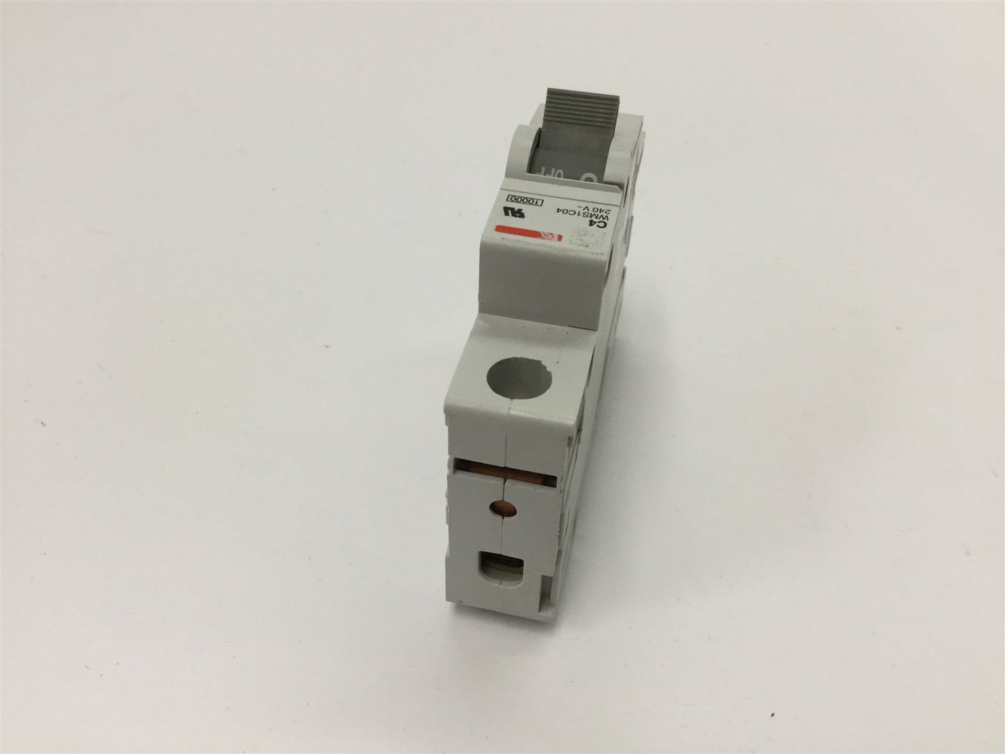 Used Lot of 5 Cutler Hammer WMS1C04 Circuit Breakers, 1-Pole, Rating: 240VAC 4A