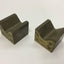 Used Lot of 2 Magnetic V-Blocks, For Electromagnetic Chuck, Surface Grinder, Mill