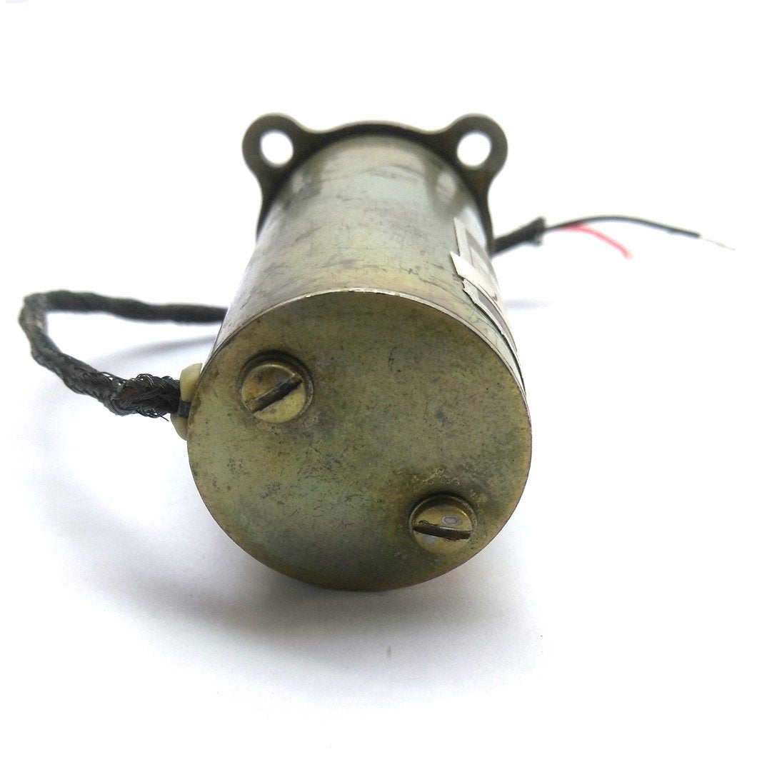 Used Globe Motors 5A545-10 MM Gearmotor, 147.70:1, 75 oz. in., .313" Shaft, 24VDC