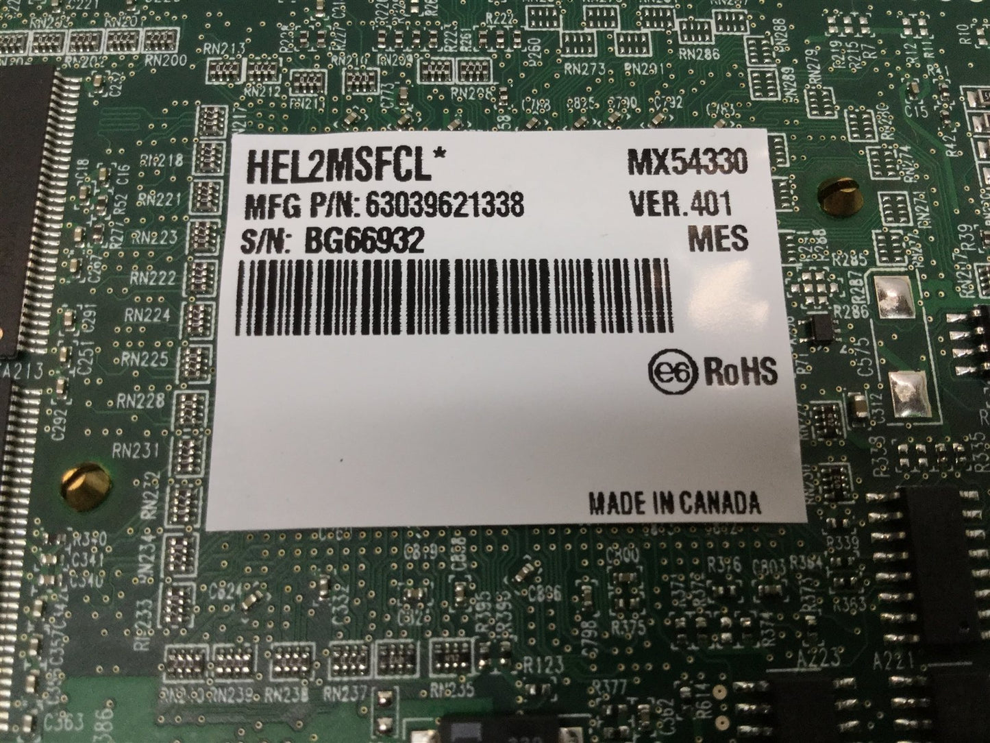 Used Matrox HEL2MSFCL Helios / Odyssey XCL Camera Link Frame Grabber Board Card PCI-x