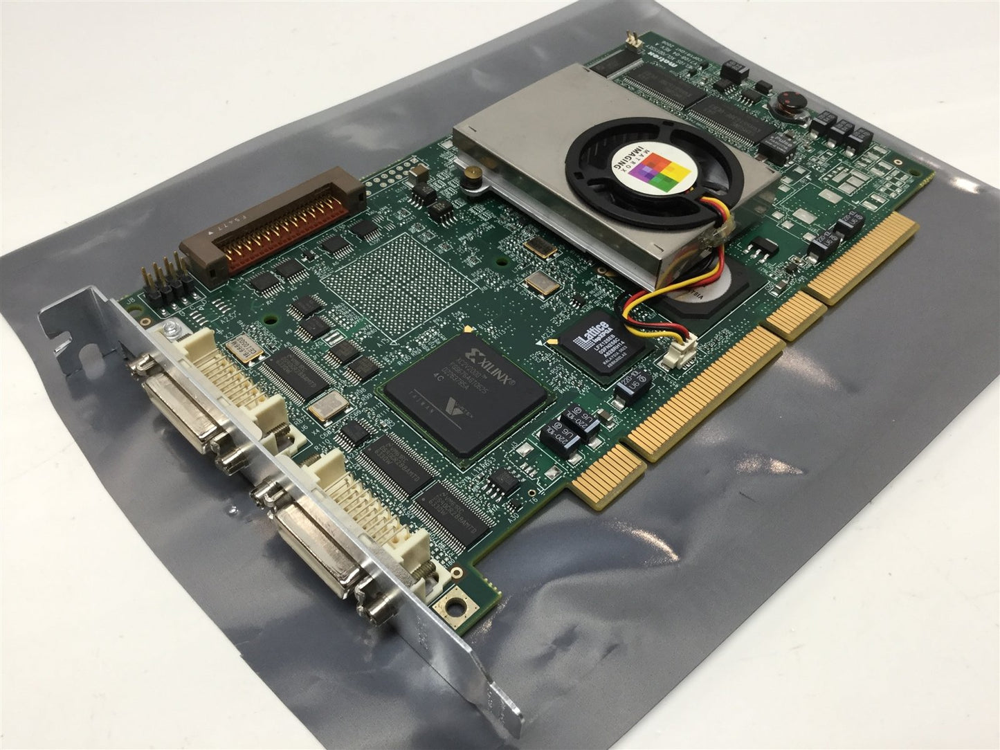 Used Matrox HEL2MSFCL Helios / Odyssey XCL Camera Link Frame Grabber Board Card PCI-x
