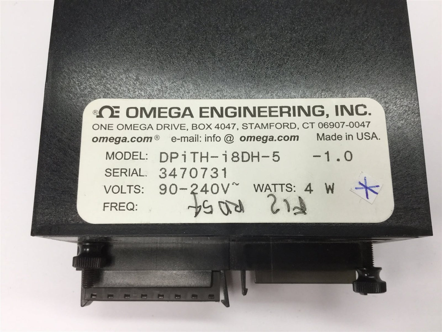 Used Omega DPITH-I8DH-5-1.0 Temperature and Humidity Monitor, Voltage: 90-240VAC