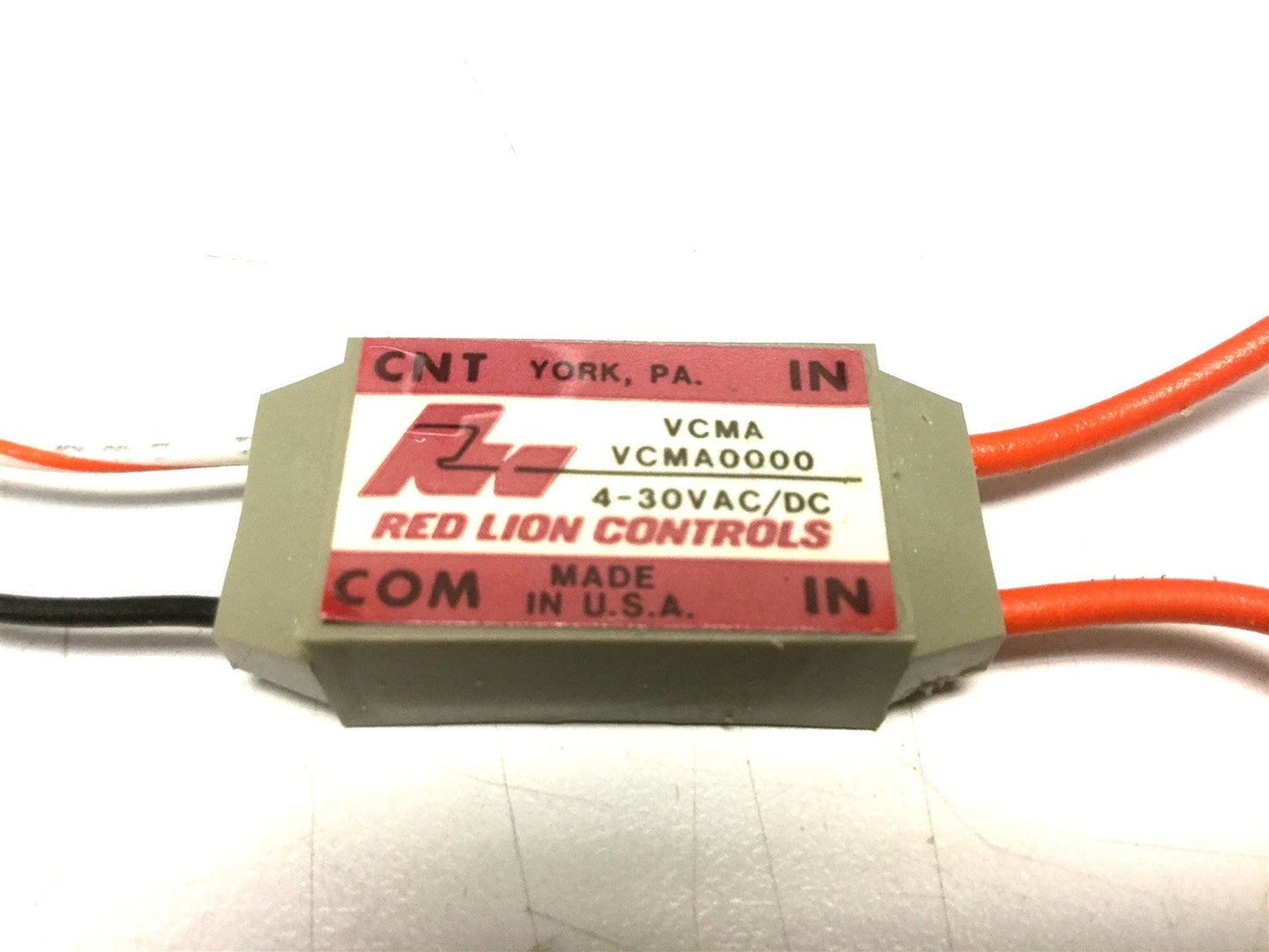 Used Lot of 3 Red Lion Controls VCMA0000 VCMA Signal Converter Voltage: 4-30VAC/DC