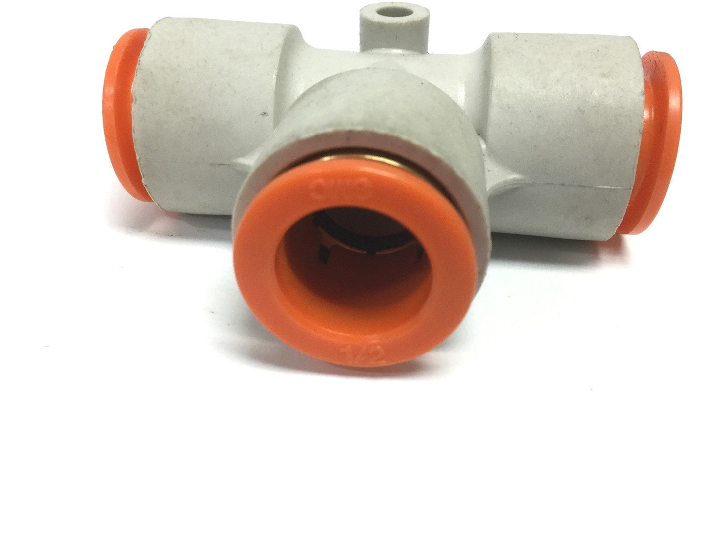 Used Lot of 15 SMC KQ2T13-00A Fitting Union Tee, 1/2" One Touch Tube Connections