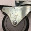 Used Lot of 2 Superior 4" Casters, Plate Dimensions: 2.375" x 3.625", With Lock