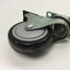 Used Lot of 2 Superior 4" Casters, Plate Dimensions: 2.375" x 3.625", With Lock