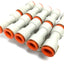Used Lot of 10 SMC KQ2T13-37S Pneumatic Tee Fittings, 1/2" NPT, 1/2" Tubing