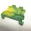 Used Lot of 3 Eaton Cutler Hammer UT 4-PE Din Rail Mount Terminal Blocks Grounded