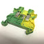 Used Lot of 3 Eaton Cutler Hammer UT 4-PE Din Rail Mount Terminal Blocks Grounded