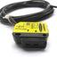 Used Banner Q23SN6FPY Plastic Fiber Optic Sensor, NPN, NO, 1ms Response, 2m, 10-30VDC