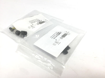 New Lot of 2 New Mencom Corporation NAN-T-4FP-FW Field Wireable Sensor Plug