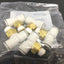 New Lot of 5 New SMC KQ2T10-02AS Tee Fitting 10mm Tube Run 1/4" NPT Branch