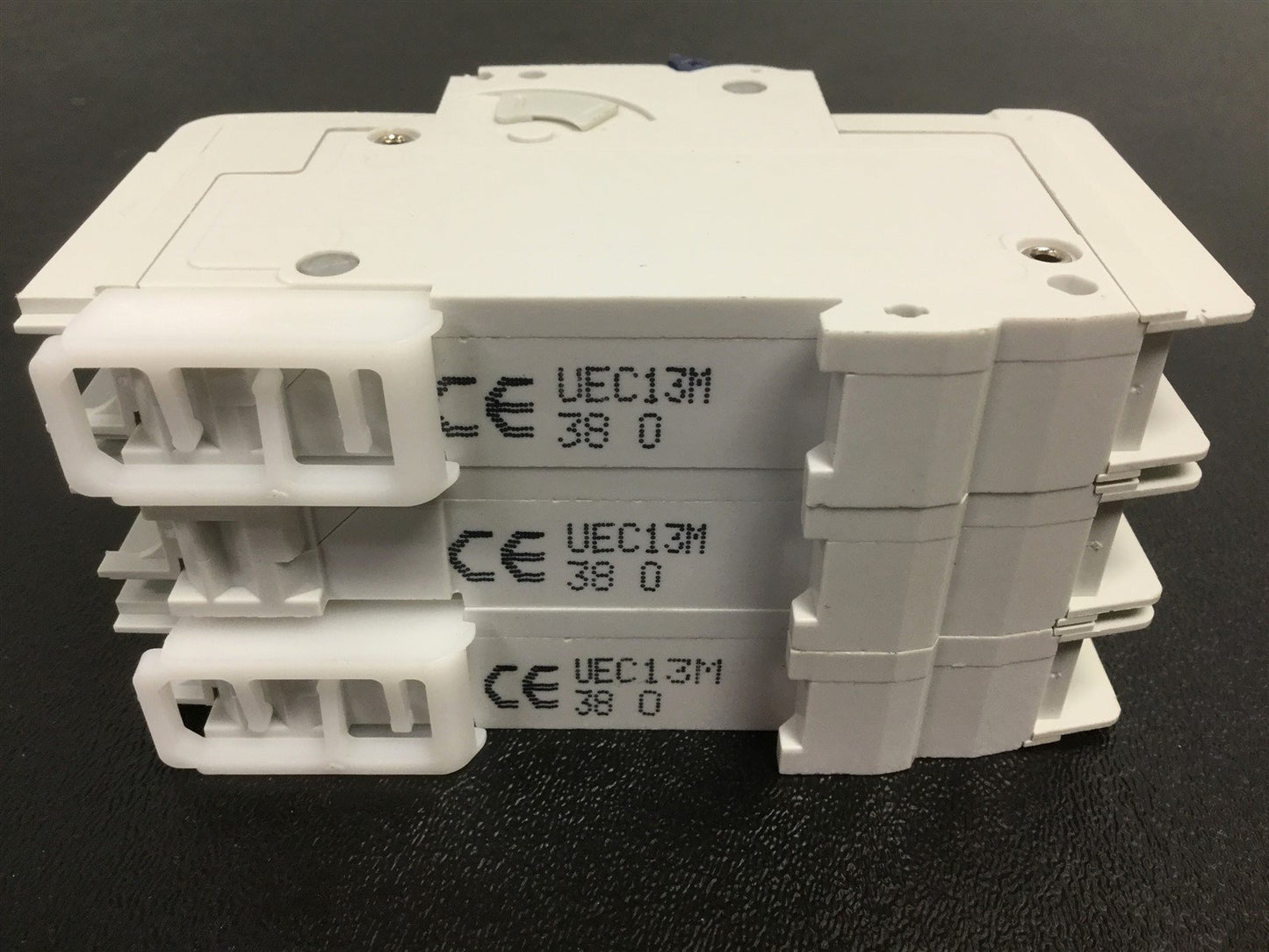 New Altech Corp 3C13UL Circuit Breaker, Poles: 3, Amperage: 13A, Din Rail Mount
