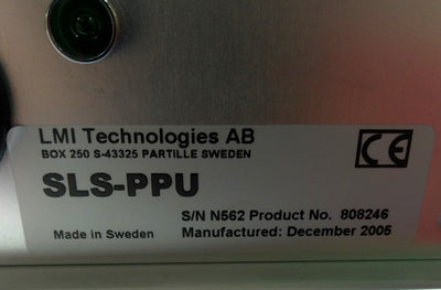 New – Open box LMI SLS-PPU Laser Power Supply, Out: 24VDC In: 110/230VAC, x4 DB-15 w/ Cables