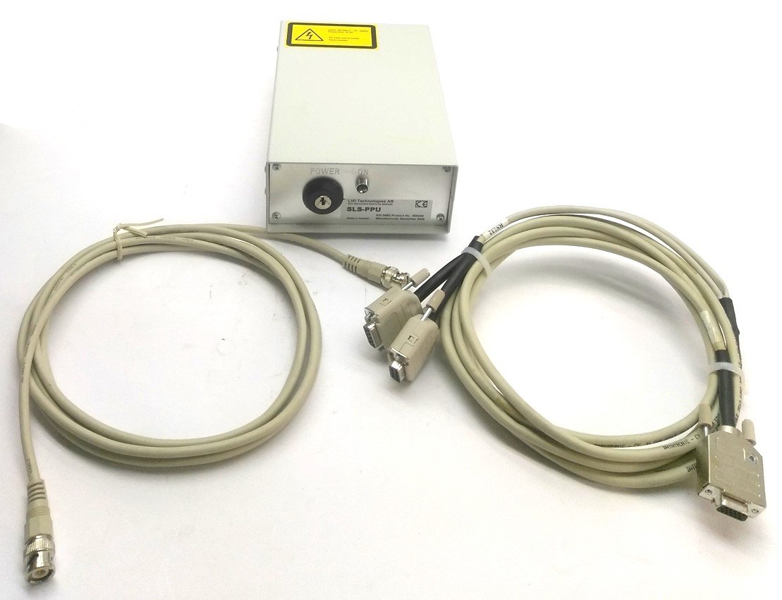 New – Open box LMI SLS-PPU Laser Power Supply, Out: 24VDC In: 110/230VAC, x4 DB-15 w/ Cables