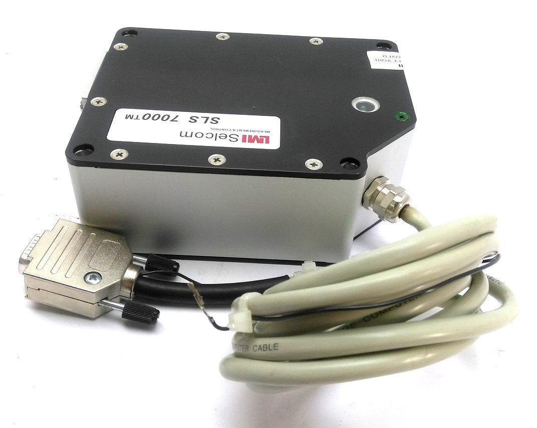 Used LMI SLS7000-1/15-IS SLS-PPU Controller, 15-Pin D-Sub 11-Pin Round 24VDC 2m Cable