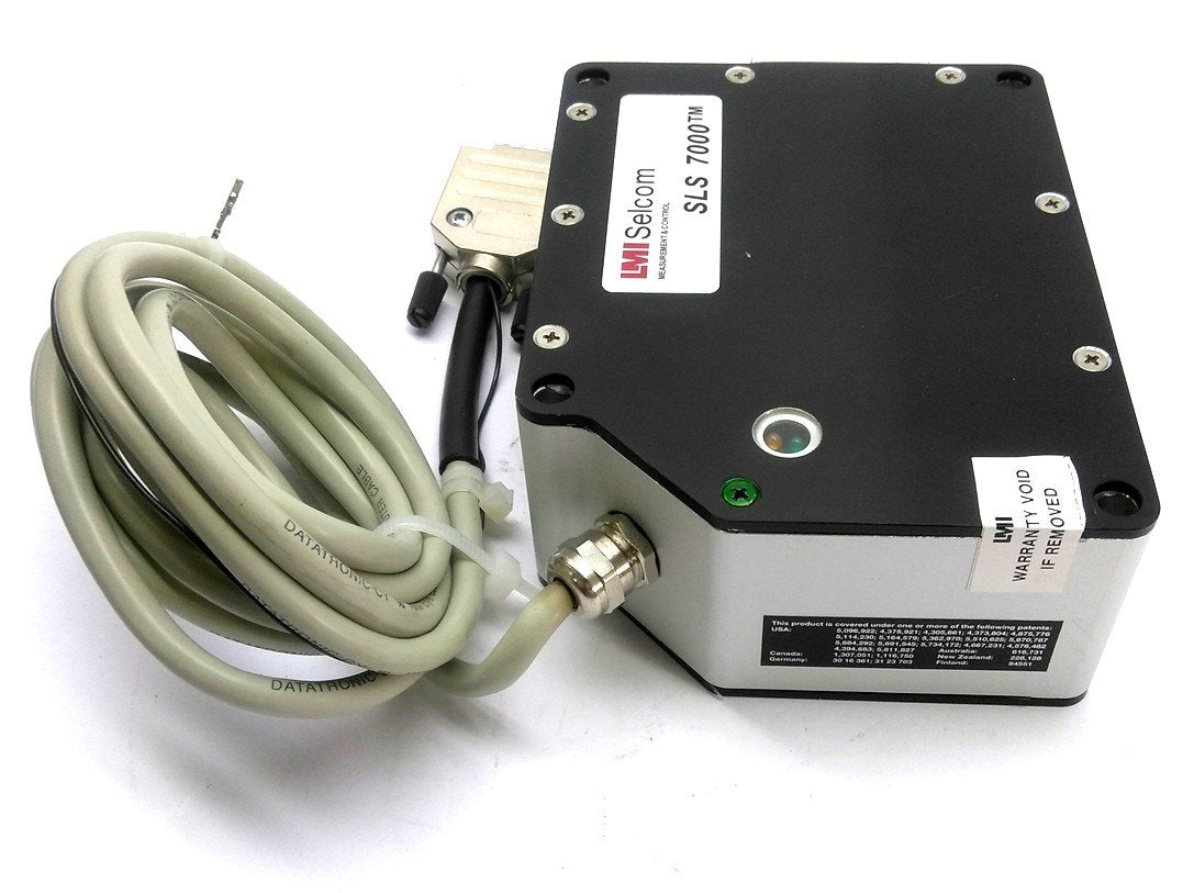 Used LMI SLS7000-1/15-IS SLS-PPU Controller, 15-Pin D-Sub 11-Pin Round 24VDC 2m Cable