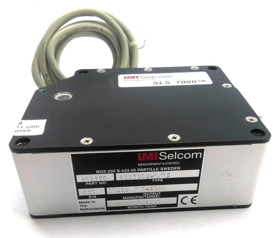 Used LMI SLS7000-1/15-IS SLS-PPU Controller, 15-Pin D-Sub 11-Pin Round 24VDC 2m Cable