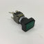 Used Alcoswitch 164TL5 Green Maintained Illuminated Push Button, Rating: 5A 250VAC