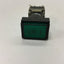 Used Alcoswitch 164TL5 Green Maintained Illuminated Push Button, Rating: 5A 250VAC
