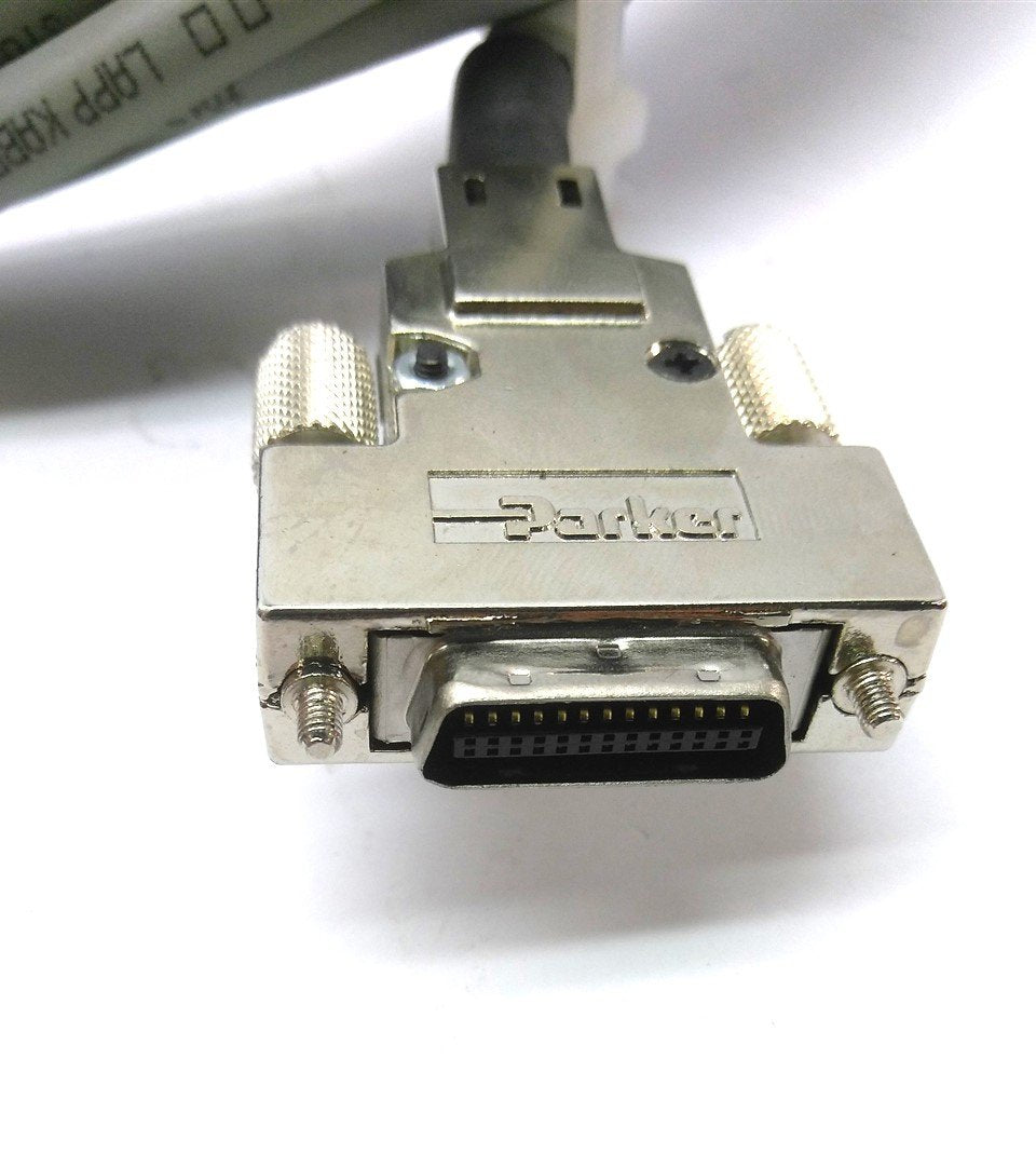 Used Parker Gemini Compumotor Encoder Feedback Cable, 20-Pin SCSI to Flying Leads 25'