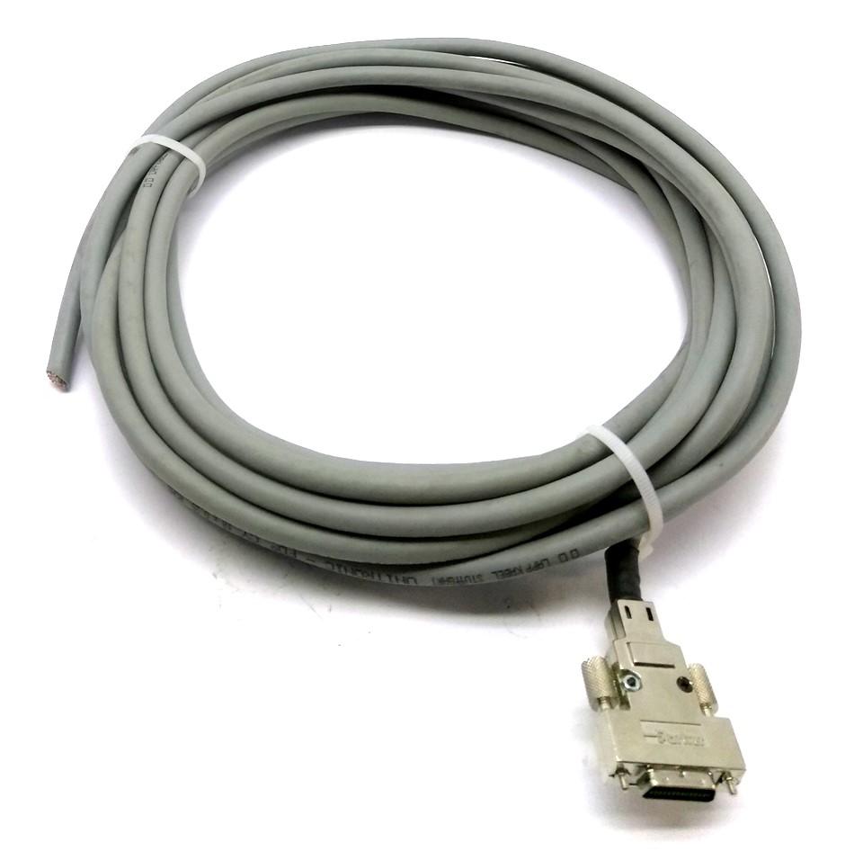 Used Parker Gemini Compumotor Encoder Feedback Cable, 20-Pin SCSI to Flying Leads 25'