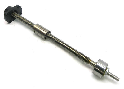 Used Universal 9802-265 Ball Screw, Travel: 225mm, 4mm Per Rotation, Shaft: 12mm
