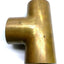 Used NIBCO 611 Wrot Copper Tee, 2 1/2", C x C x C, OD: 2 5/8", 336PSI
