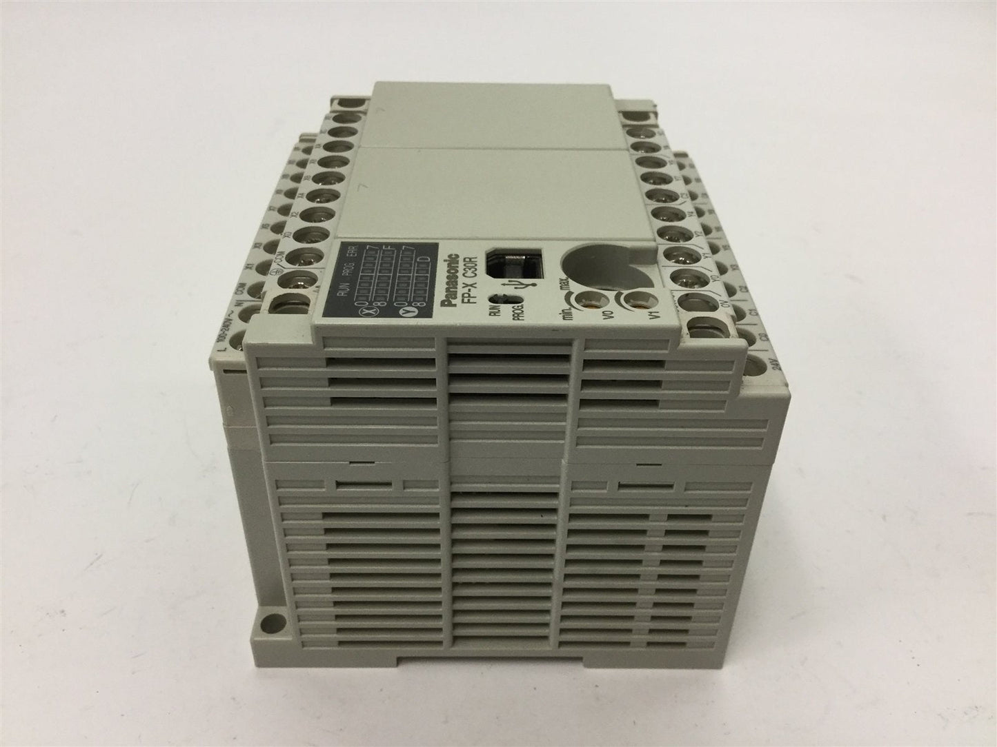 Used Panasonic AFPX-C30R Programmable Logic Controller, 16x Inputs, 14x Relay Outputs