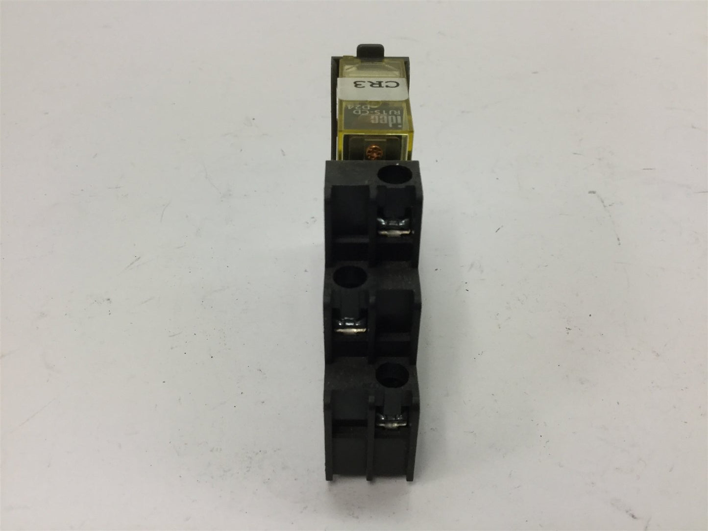 Used Lot of 6 Idec RJ1S-CD-D24 Relays, SPDT, Coil: 24VDC, Contact: 12A 250VAC/30VDC