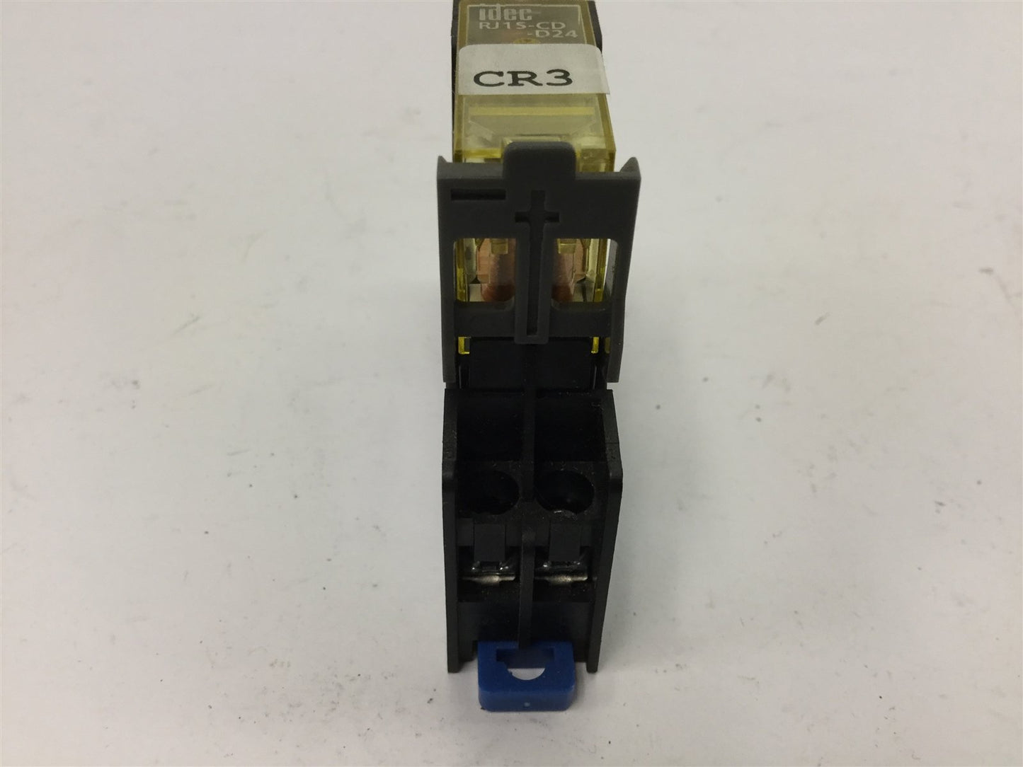 Used Lot of 6 Idec RJ1S-CD-D24 Relays, SPDT, Coil: 24VDC, Contact: 12A 250VAC/30VDC