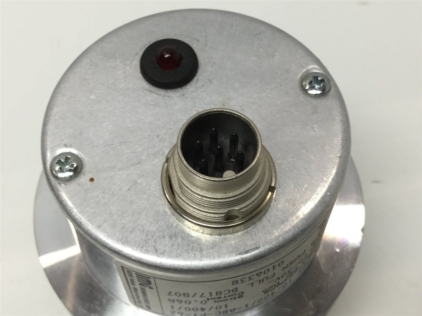 Used IMG 58B-10/400/1-ABC-PT-62 Incremental Rotary Encoder 10mm Shaft, 8000RPM, 10VDC