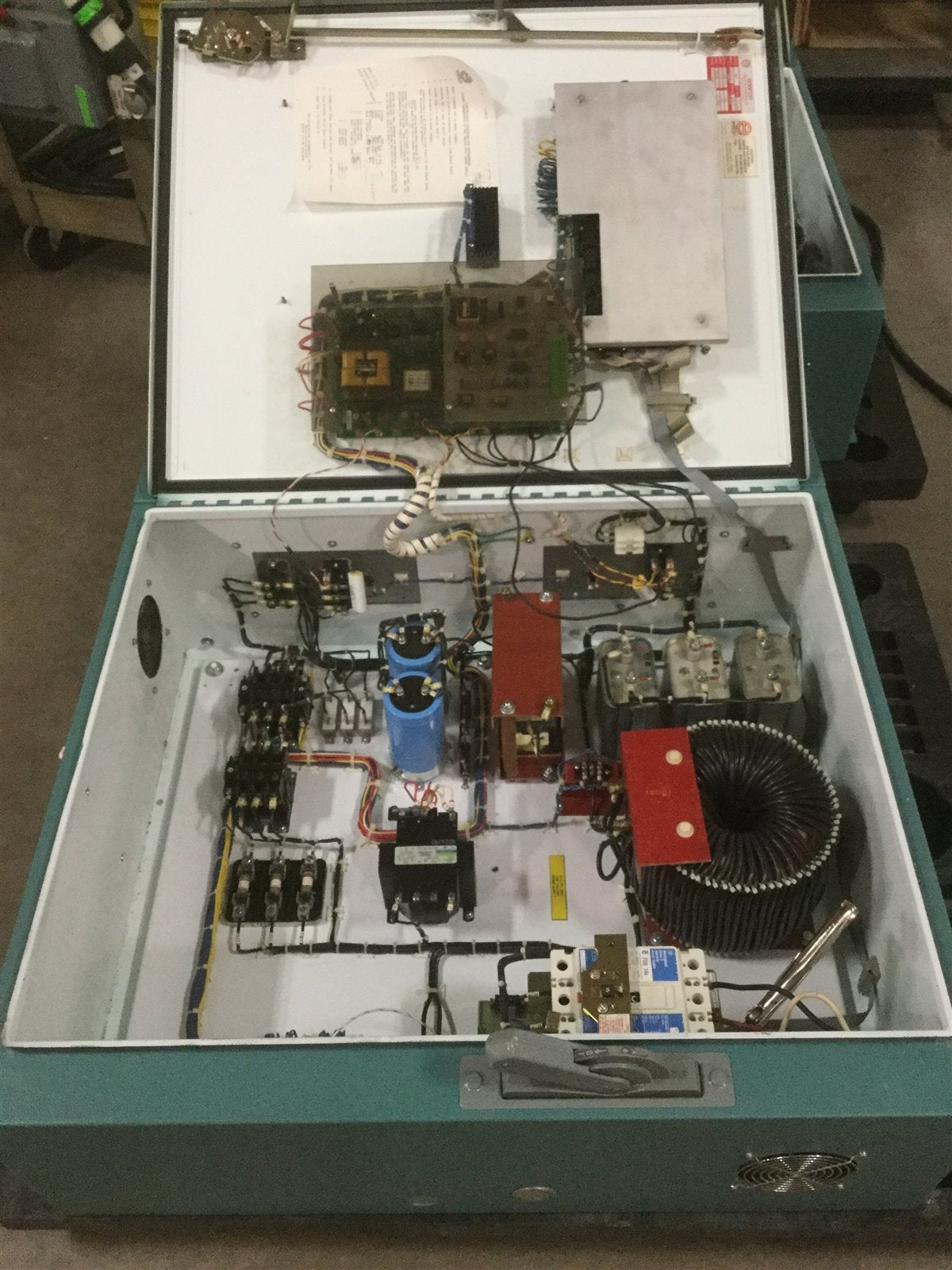 Used Enercon LM3356-01 Power Supply For Corona Treating 5kW In: 460V 3Ø Out: 600V 1Ø