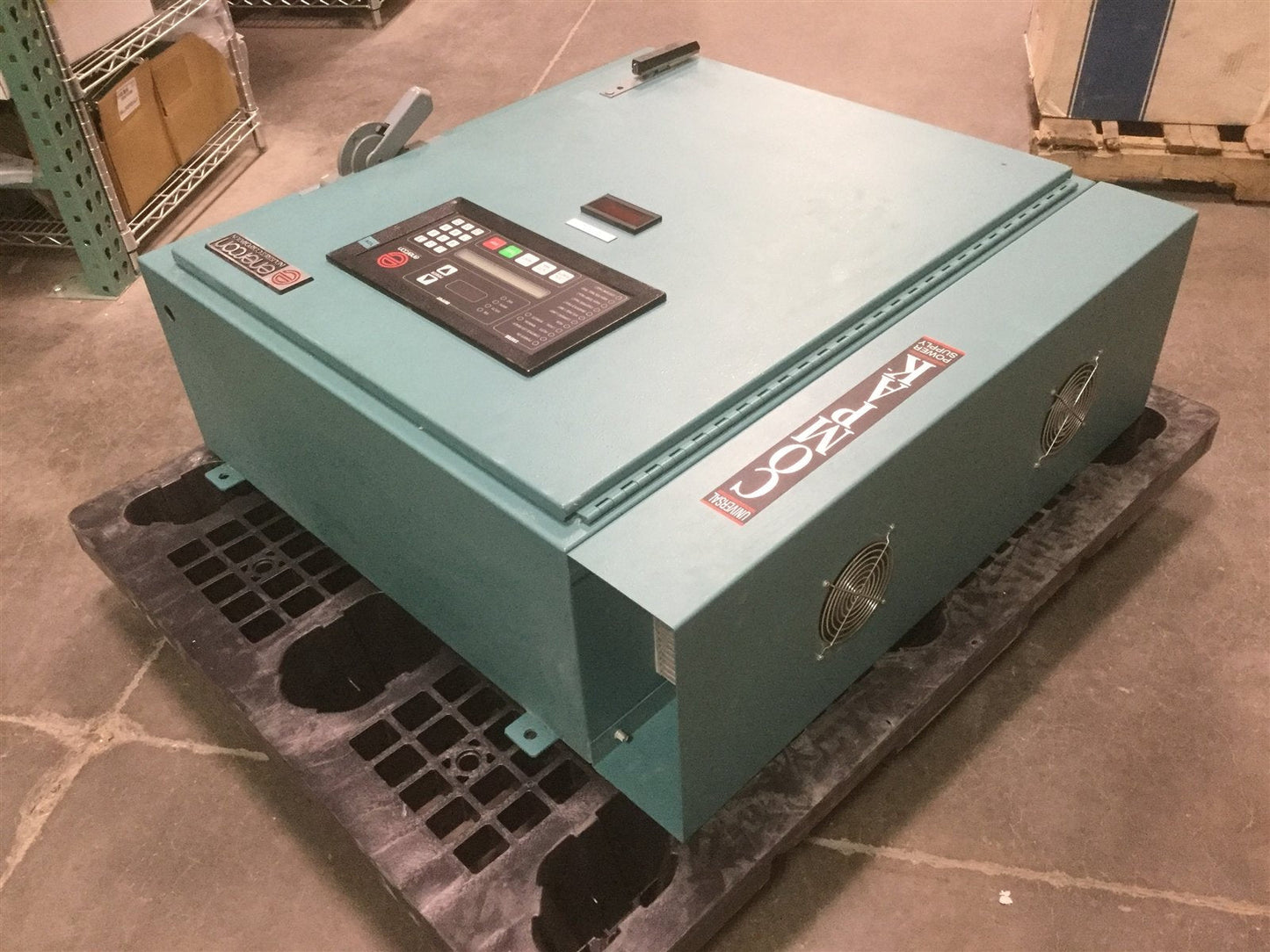 Used Enercon LM3356-01 Power Supply For Corona Treating 5kW In: 460V 3Ø Out: 600V 1Ø