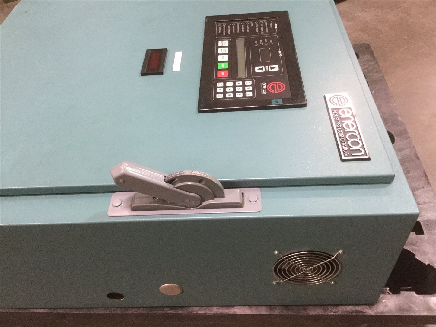 Used Enercon LM3356-01 Power Supply For Corona Treating 5kW In: 460V 3Ø Out: 600V 1Ø